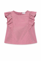Blusa per bambina Herno Kids rosa con volant BL000001G12483Z 4173 HERNO KIDS 