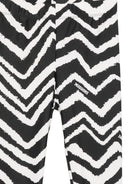 Leggings per bambina Missoni Kids nero con stampa a zigzag MZ6B30 Z4154 930BG MISSONI KIDS 