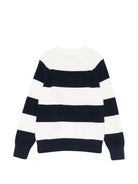 Maglione per bambino Paul & Shark Junior multicolore con design a righe WUW001LHE85 86611 PAUL & SHARK KIDS 