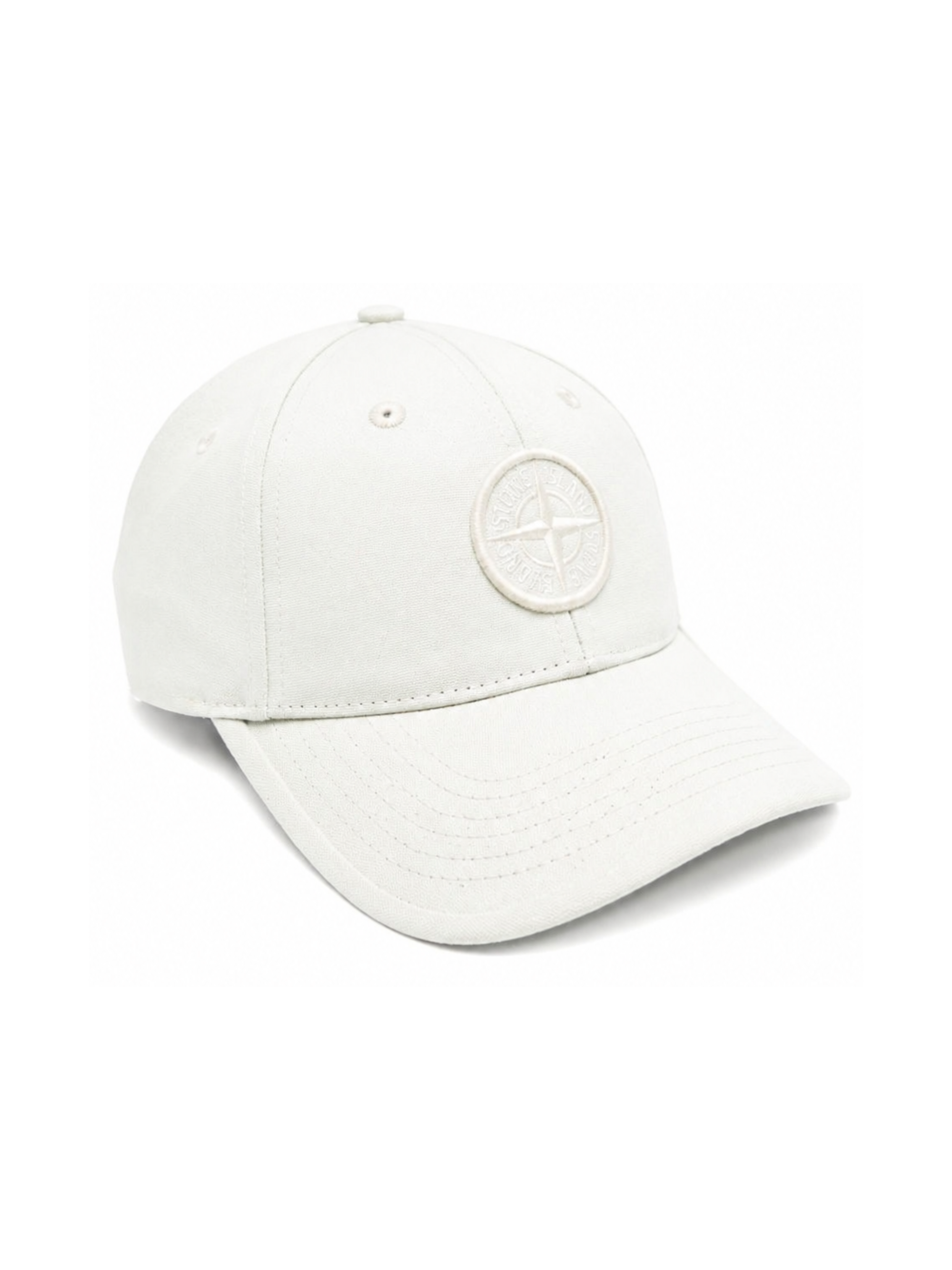 Cappello da baseball per bambino Stone Island Junior grigio con applicazione L1S169100001S0248 V0061 STONE ISLAND JUNIOR 