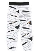 Pantaloni per bambino Stella McCartney Kids bianchi con stampa mummia TX6P00 Z3084 100MC STELLA McCARTNEY KIDS 