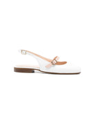 Ballerine per bambina Eli1957 bianche con cinturino a fibbia 52007AN BLANCO Eli Kids 