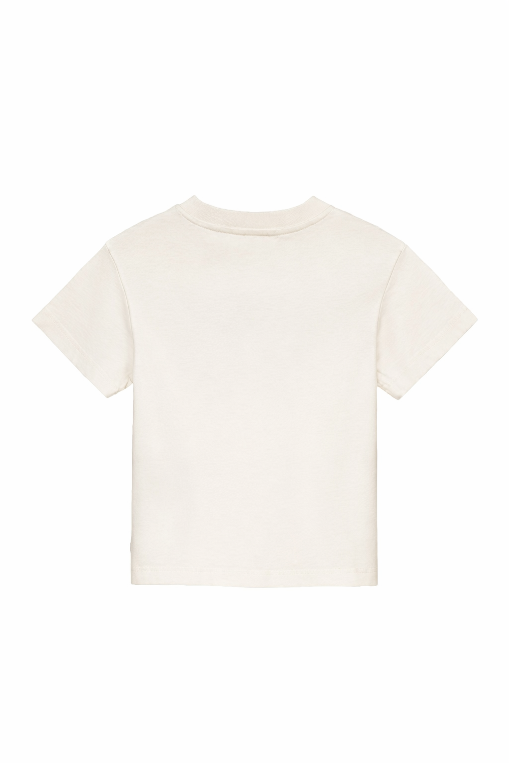 T-shirt per bambino Palm Angels Kids bianca con logo a contrasto PBAA003S26JER004 002 PALM ANGELS KIDS 