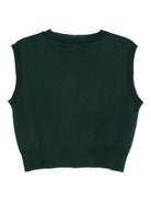 Top smanicato per donna Merci verde con scollo rotondo W207 FOREST MERCI 