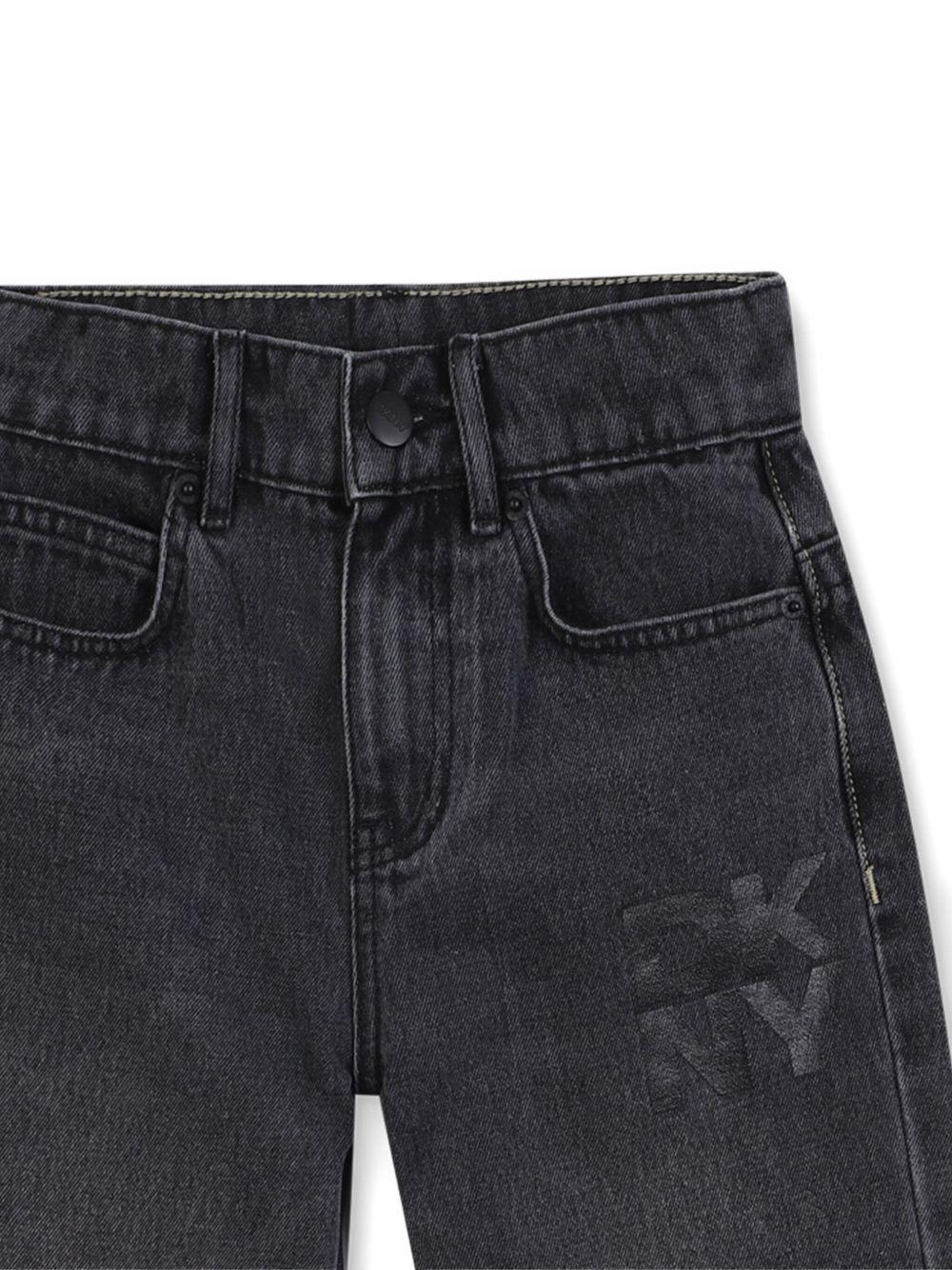 Jeans per bambina DKNY Kids denim con ricamo D62425 Z11 DKNY 