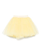 Gonna per bambina Monnalisa giallo in tulle 17EGON T9945 1414 MONNALISA 