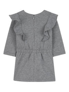 Abito per neonata Chloé Kids grigio con stampa con logo C20712 A46 CHLOE' KIDS 