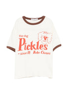 T-shirt per bambino Bobo Choses bianco con stampa grafica Pickles the Dog B126AC017 199 BOBO CHOSES KIDS 