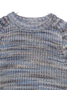 Maglione per bambino Molo grigio con motivo a strisce orizzontali 6W25K202 5573 MOLO 