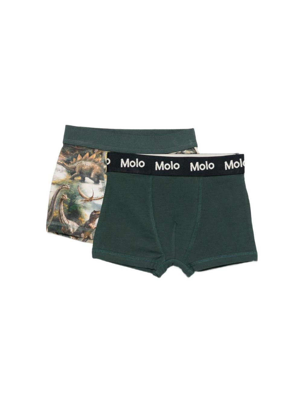 Set 2 boxer per bambino Molo kids multicolore con stampa grafica 1W26Q201 9947 MOLO KIDS 