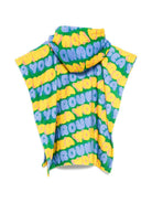 Accappatoio per bambini Stella McCartney Kids multicolor con stampa grafica all-over TYCQ10 Z3531 642BL STELLA McCARTNEY KIDS 
