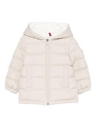 Giacca Najan per neonati Moncler Enfant beige con cappuccio K29511A00007597YW 20N MONCLER ENFANT 