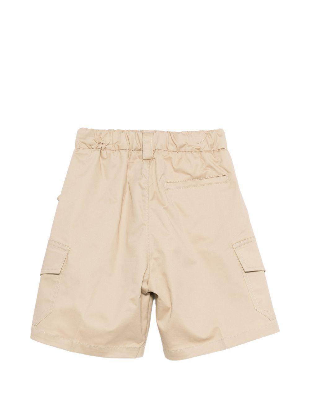 Shorts per bambino Paolo Pecora Kids beige con tasche PP4319 BEIGS PAOLO PECORA KIDS 