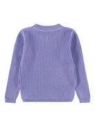 Maglione Gillis per bambina Molo lilla con lavorazione in maglia 2S26K202 5622 MOLO KIDS 