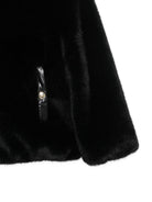 Giubbino per bambina Herno Kids nero con texture teddy GC000060G12630 9300 HERNO KIDS 