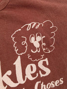 T-shirt per bambino Bobo Choses marrone con stampa grafica Mr. Pickles B126AC005 211 BOBO CHOSES KIDS 