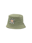 Cappello per neonato Moschino Kids verde con stampa Teddy Bear MNX057LPA01 30037 MOSCHINO KIDS 