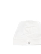 Berretto per neonati Petit Bateau bianco con logo sul davanti A0AZW 01 PETIT BATEAU KIDS 