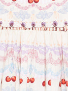 Abito per bambina Molo multicolore con stampa di ciliegie 2S26E150 5701 MOLO KIDS 