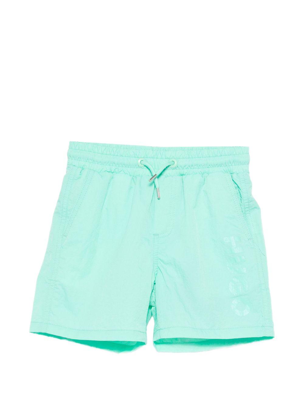 Costume per bambino Hugo Kids verde con coulisse G01185 72B Hugo KIDS 