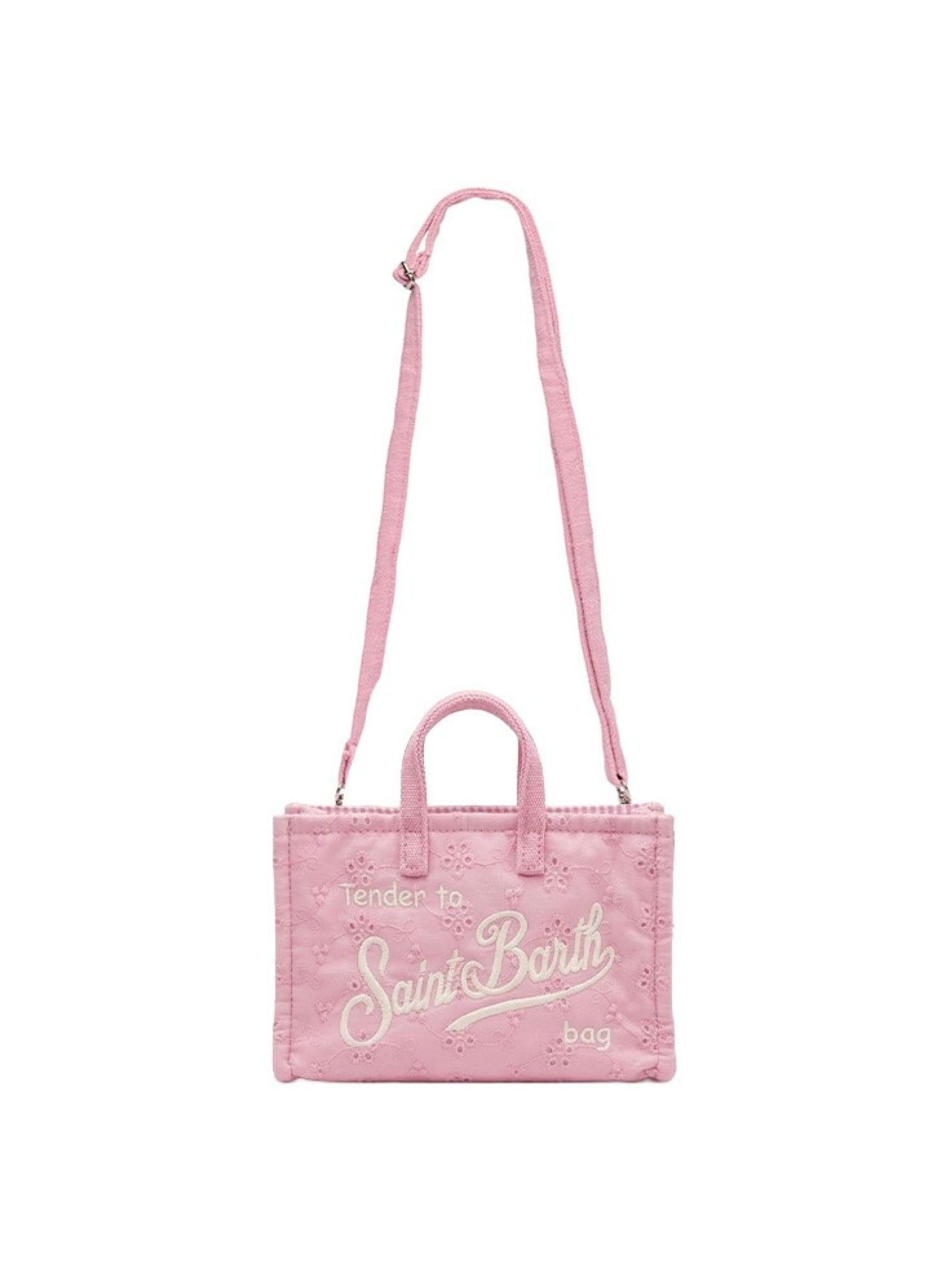 Phone Bag MC2 Saint Barth rosa con design sangallo PHONE012 03025L MC2 ST. BARTH KIDS 