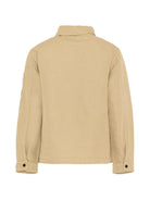 Giacca per bambino C.P. Company Kids beige con tasche applicate e bottoni CUA006LZC01 20129 C.P.COMPANY KIDS 