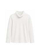 T-shirt per bambina Douuod Kids bianca con collo alto DZ8A00 Z4074 101 DOUUOD KIDS 