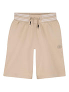 Shorts da bambino Boss Kids beige con motivo a righe J52929 249 BOSS KIDS 