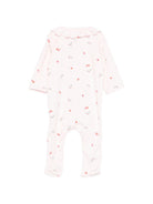 Tutina per neonata Petit Bateau rosa con stampa a fiori A0F2T 01 PETIT BATEAU KIDS 