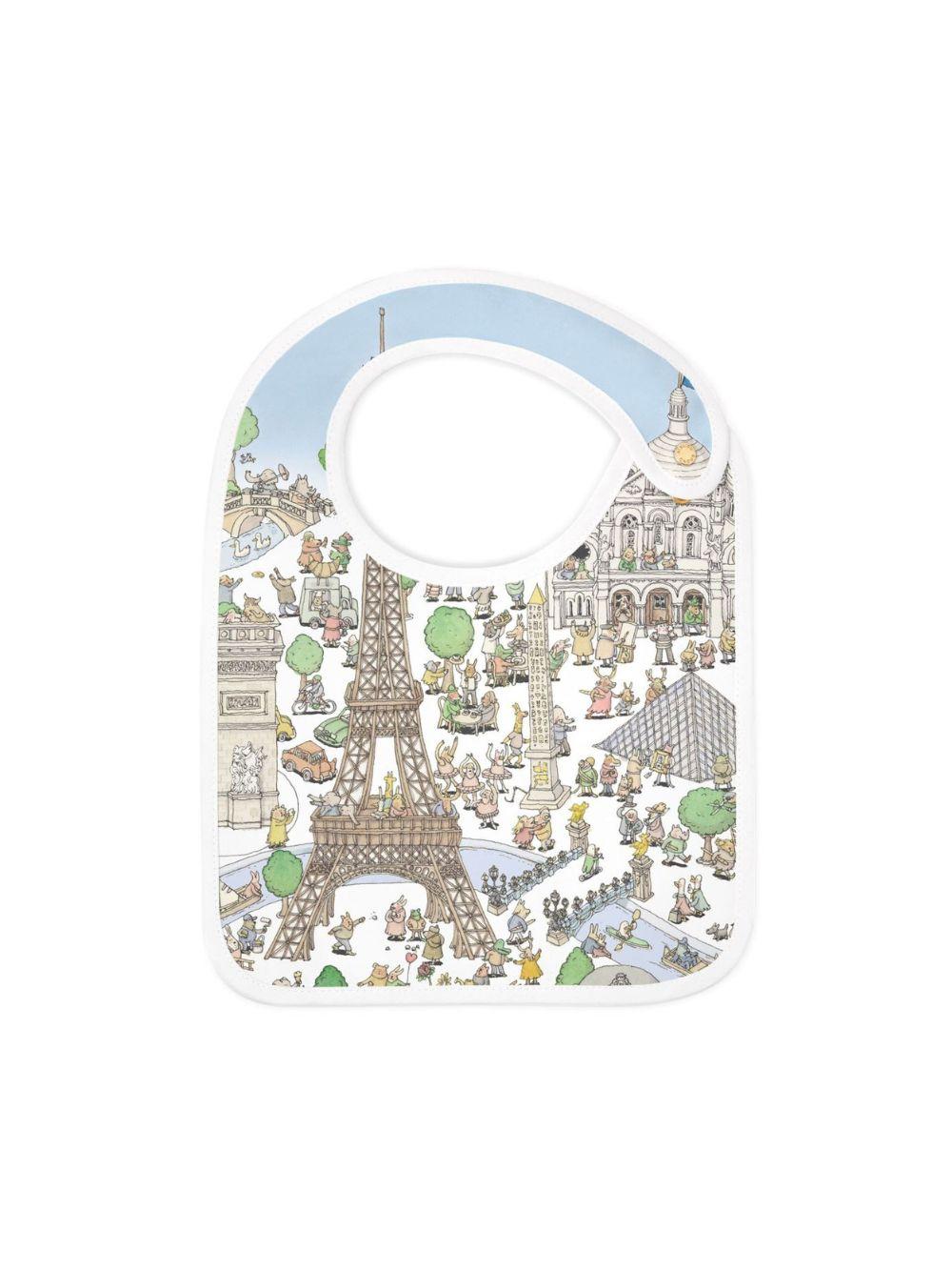 Bavaglino per neonati Atelier Choux multicolore con stampa Paris BI-CS-PAR I-U ATELIER CHOUX PARIS 