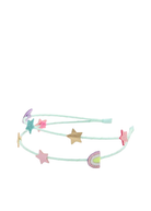 Cerchietto per capelli per bambina Mimi & Lula azzurro con decorazione a stelline 182014-39 RAINBOW MIMI & LULA KIDS 