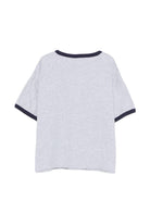 T-shirt per bambino Bobo Choses grigia con stampa grafica Mr. Pickles B126AC018 041 BOBO CHOSES KIDS 