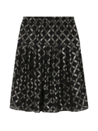 Gonna plissettata per bambina Michael Kors Kids nero con stampa MK Empire R30440 M15 MICHAEL KORS KIDS 
