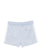 Shorts per bambina Stella McCartney Kids azzurro con elastico in vita TY6D19 Z3498 652 STELLA McCARTNEY KIDS 