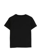 T-shirt per bambina Balmain Kids nera con logo sul davanti BY8Q21 Z3672 930BC BALMAIN KIDS 