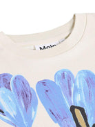 T-shirt per bambina Molo bianca con stampa floreale 2S26A213 5005 MOLO KIDS 