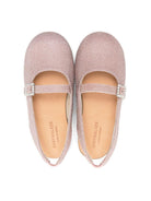 Ballerine per bambina BabyWalker Mary Jane rosa con dettagli glitter PB4819 DUSTY PINK BABYWALKER KIDS 