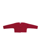 Maglione per neonata Baroni rosso con scollo a V 11496 ROSSO BARONI 