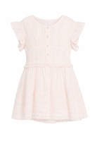 Abito per bambina Molo rosa chiaro in pizzo 2S26E126 5647 MOLO KIDS 