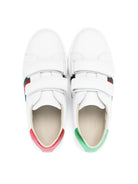 Scarpe per bambini Gucci Kids bianche con chiusra a strappo 455448CPWP0 9085 GUCCI KIDS 