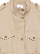 Giubbino per bambina Pinko Kids beige con tasche frontali KFGB0180CE023 0025 PINKO KIDS 