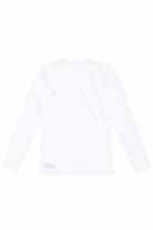 Top per bambina Monnalisa bianca a girocollo 17G605 7980 0001 MONNALISA 