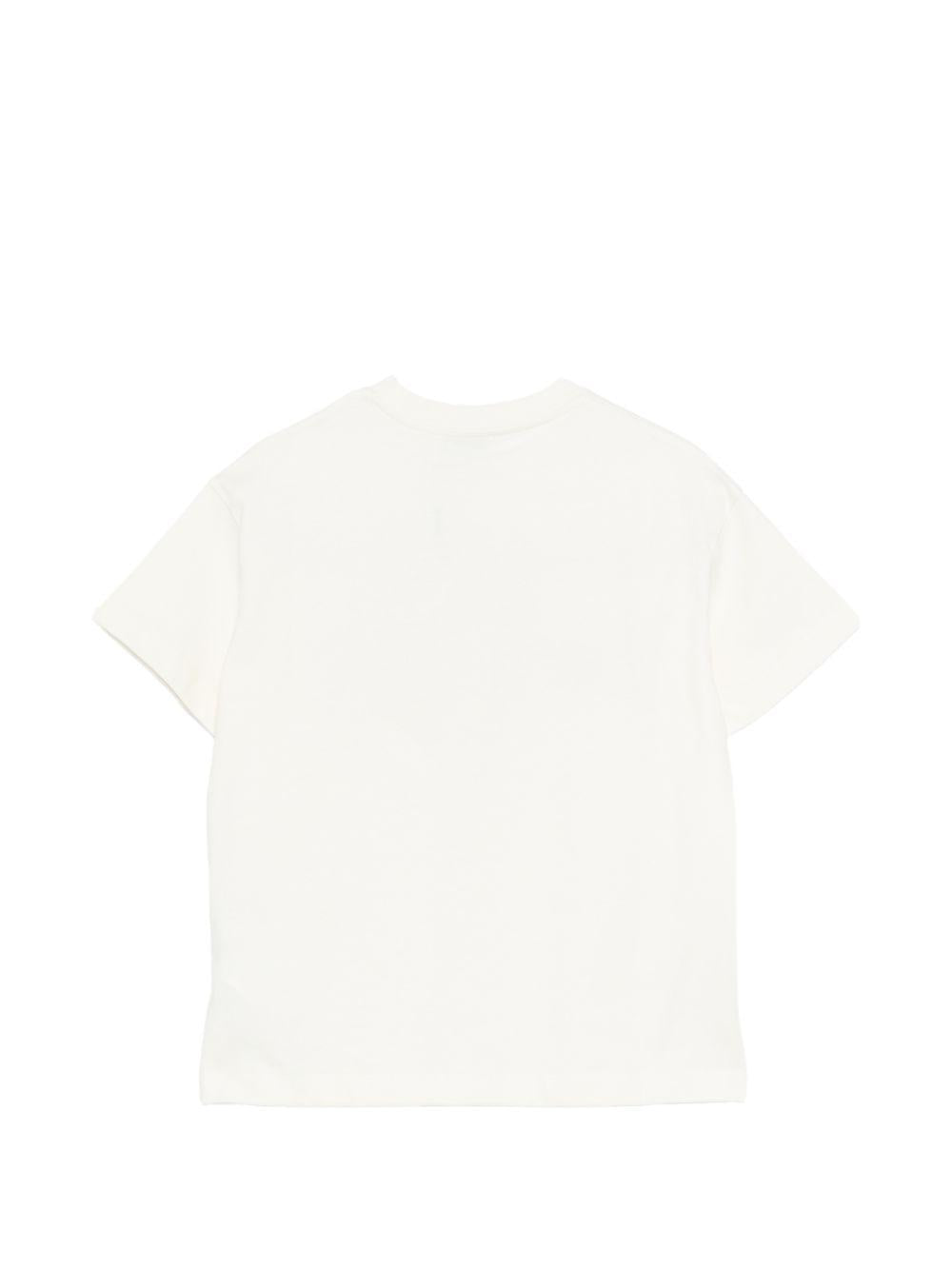 T-shirt per bambino Etro Kids bianca con dettaglio logo sul davanti GY8P71 Z3672 102 ETRO KIDS 
