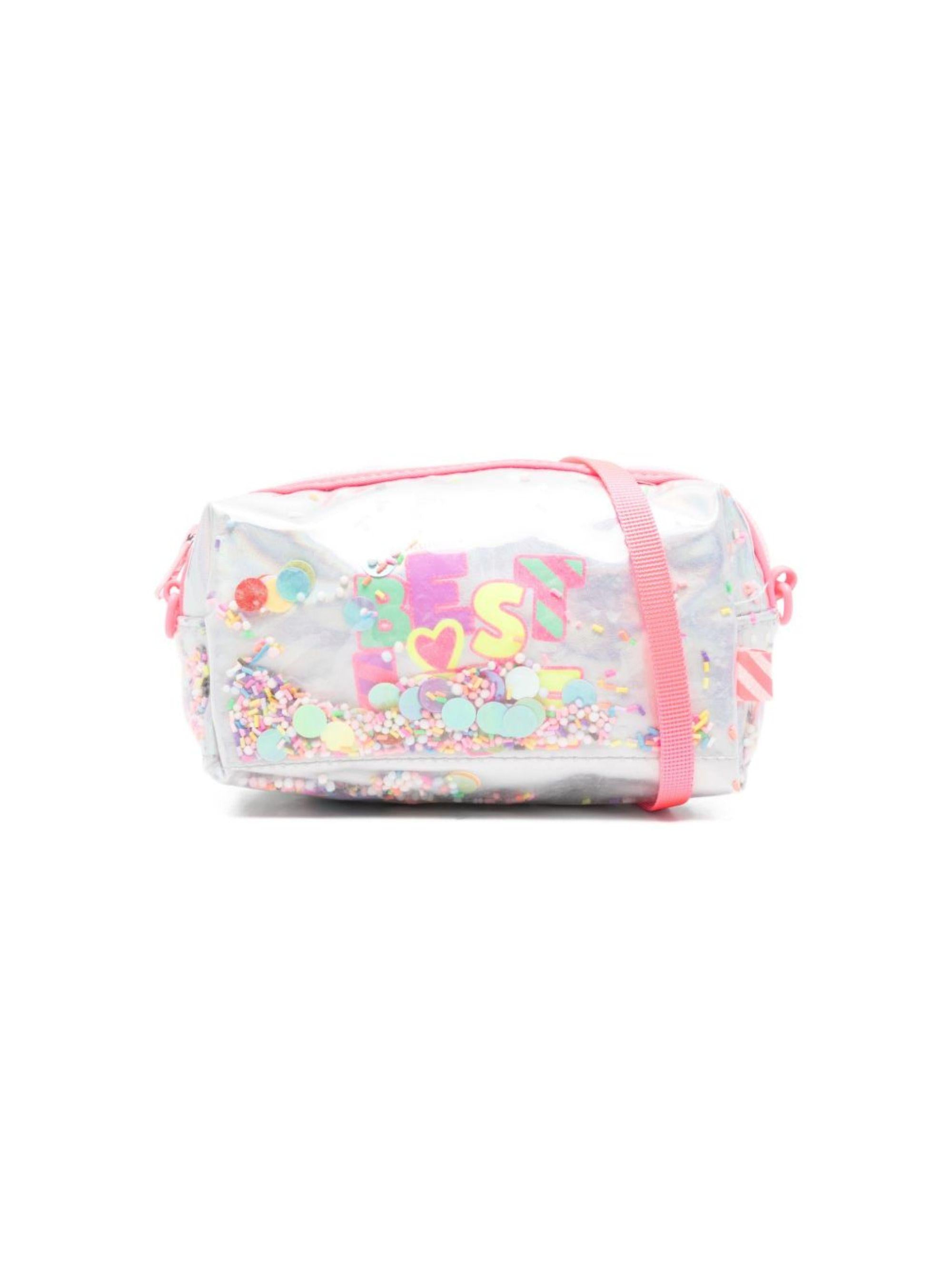 Borsa per bambina Billieblush argentata con dettagli coriandoli U22031 Z41 BILLIEBLUSH KIDS 