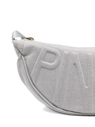 Borsa a tracolla per bambina Pinko Kids grigia con logo in rilievo KFBO002CDS058 D811 PINKO KIDS 