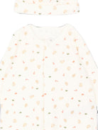 Set tutina e cappellino per neonati Petit Bateau Kids bianco con stampa grafica all-over A0GDR 00 PETIT BATEAU KIDS 