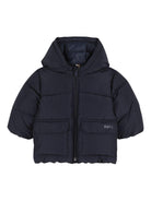 Giubbino per neonato Boss Kids blu con design imbottito J52476 849 BOSS KIDS 