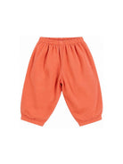Pantaloni per neonato Bonpoint Kids arancioni con tasca posteriore applicata W06ZPAW00006 035C BONPOINT KIDS 