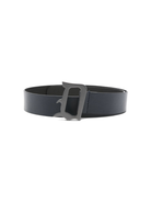 Cintura per bambino DONDUP Kids blu con fibbia con logo DMAV002CPE020 4006 DONDUP KIDS 