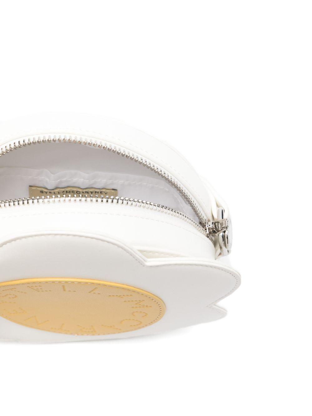 Borsa a fiore per bambina Stella McCartney Kids bianca con design margherita TY0D08 Z2429 101 STELLA McCARTNEY KIDS 